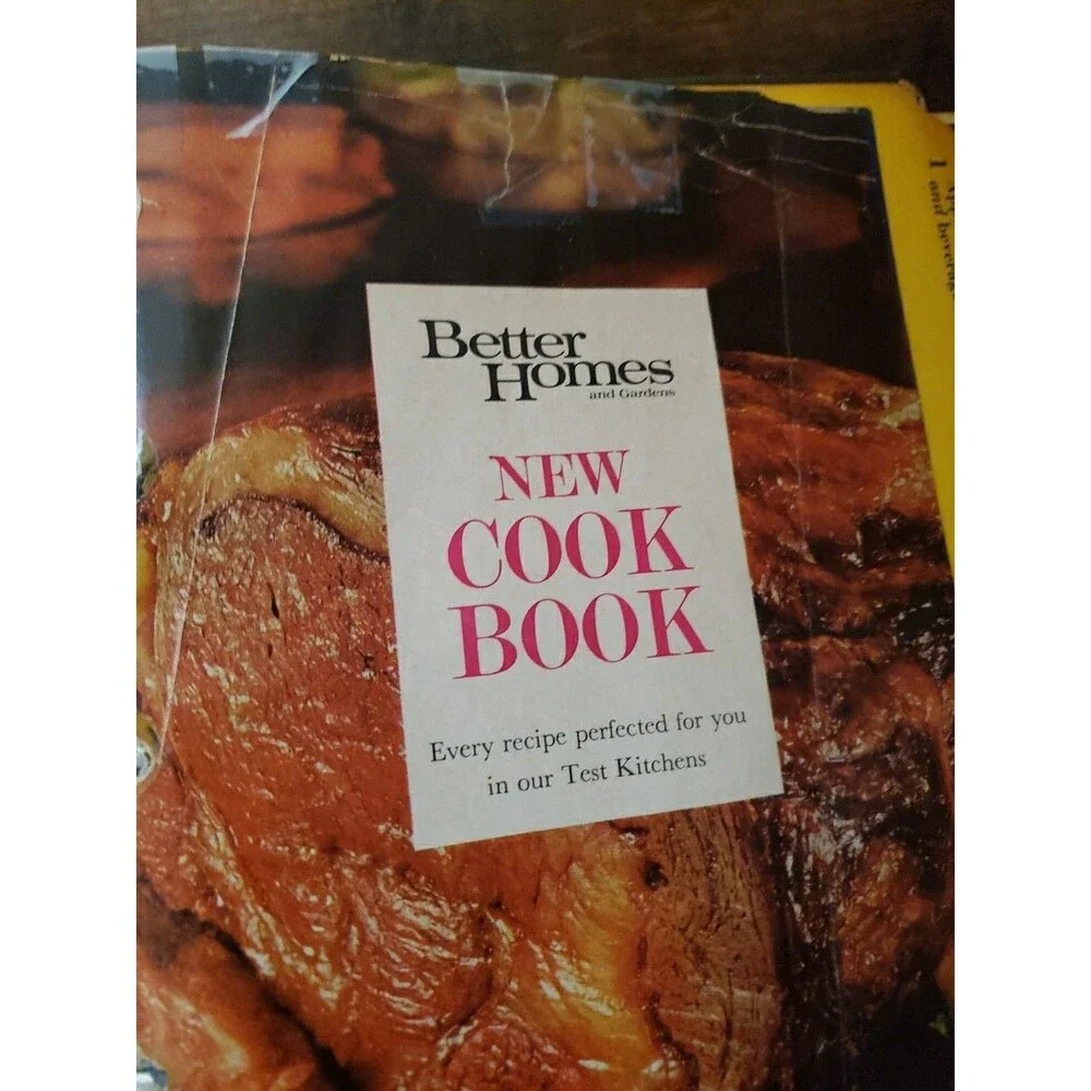 Vintage 1968 Better Homes & Gardens New Cook Book 5 Ring Binder READ